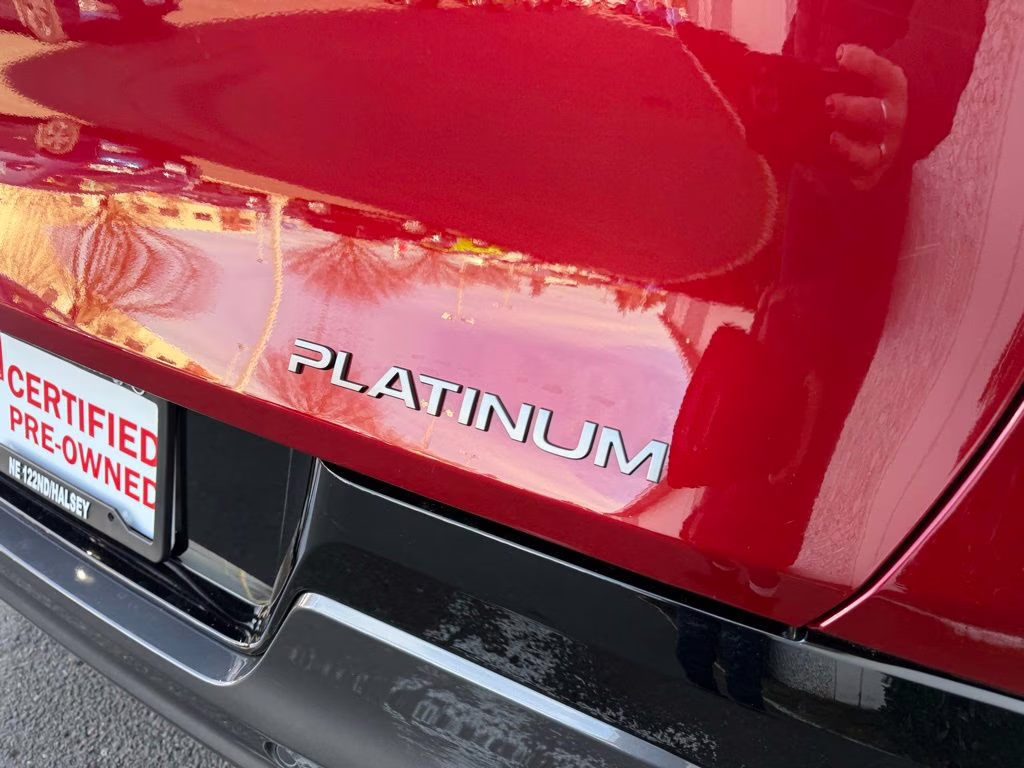 2025 Scarlet Ember Tintcoat Nissan Murano Platinum AWD SUV