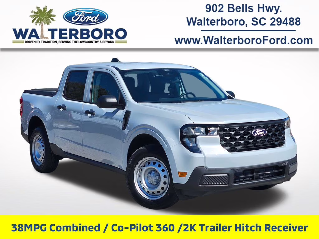 2026 Space White Metallic Ford Maverick XL FWD Truck