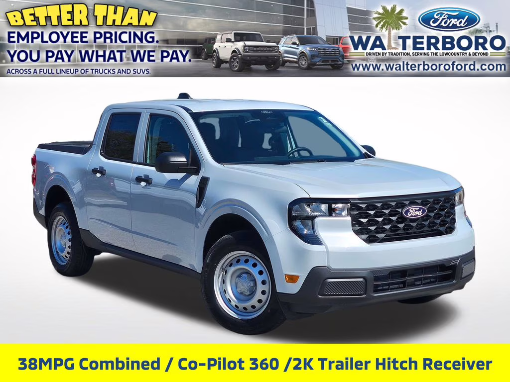 2026 Space White Metallic Ford Maverick XL FWD Truck