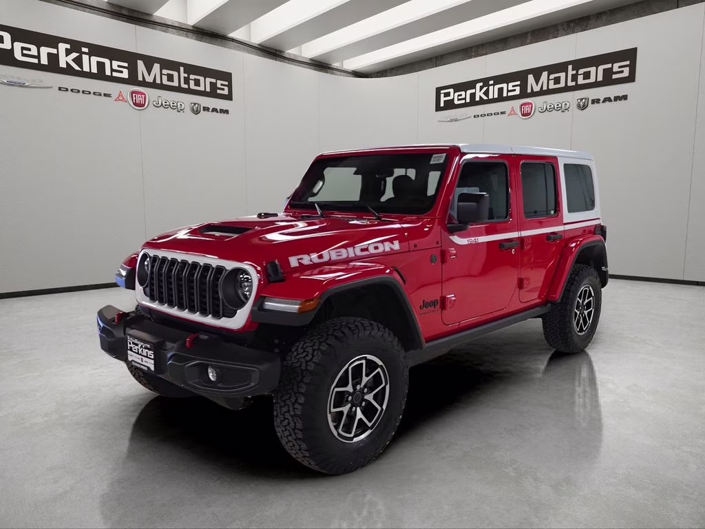 2026 Firecracker Red Clearcoat Jeep Wrangler Rubicon 4X4 SUV