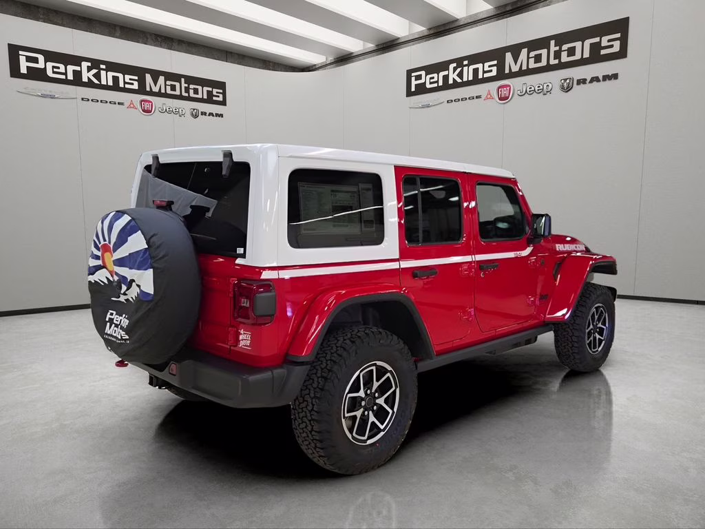 2026 Firecracker Red Clearcoat Jeep Wrangler Rubicon 4X4 SUV
