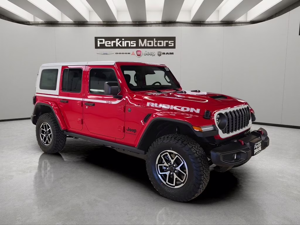 2026 Firecracker Red Clearcoat Jeep Wrangler Rubicon 4X4 SUV