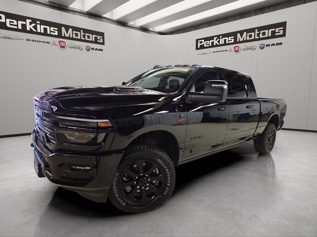2026 Diamond Black Crystal Pearlcoat Ram 2500 Laramie 4X4 Truck