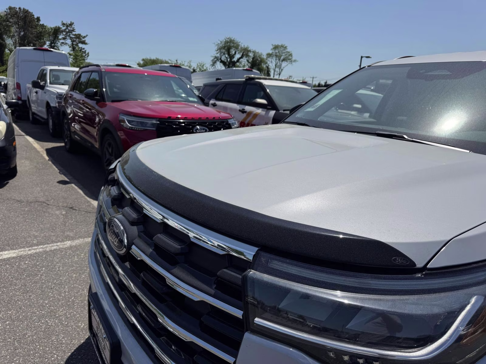 2026 Space White Metallic Ford Explorer Active w/100A Pkg 4WD 4X4 SUV