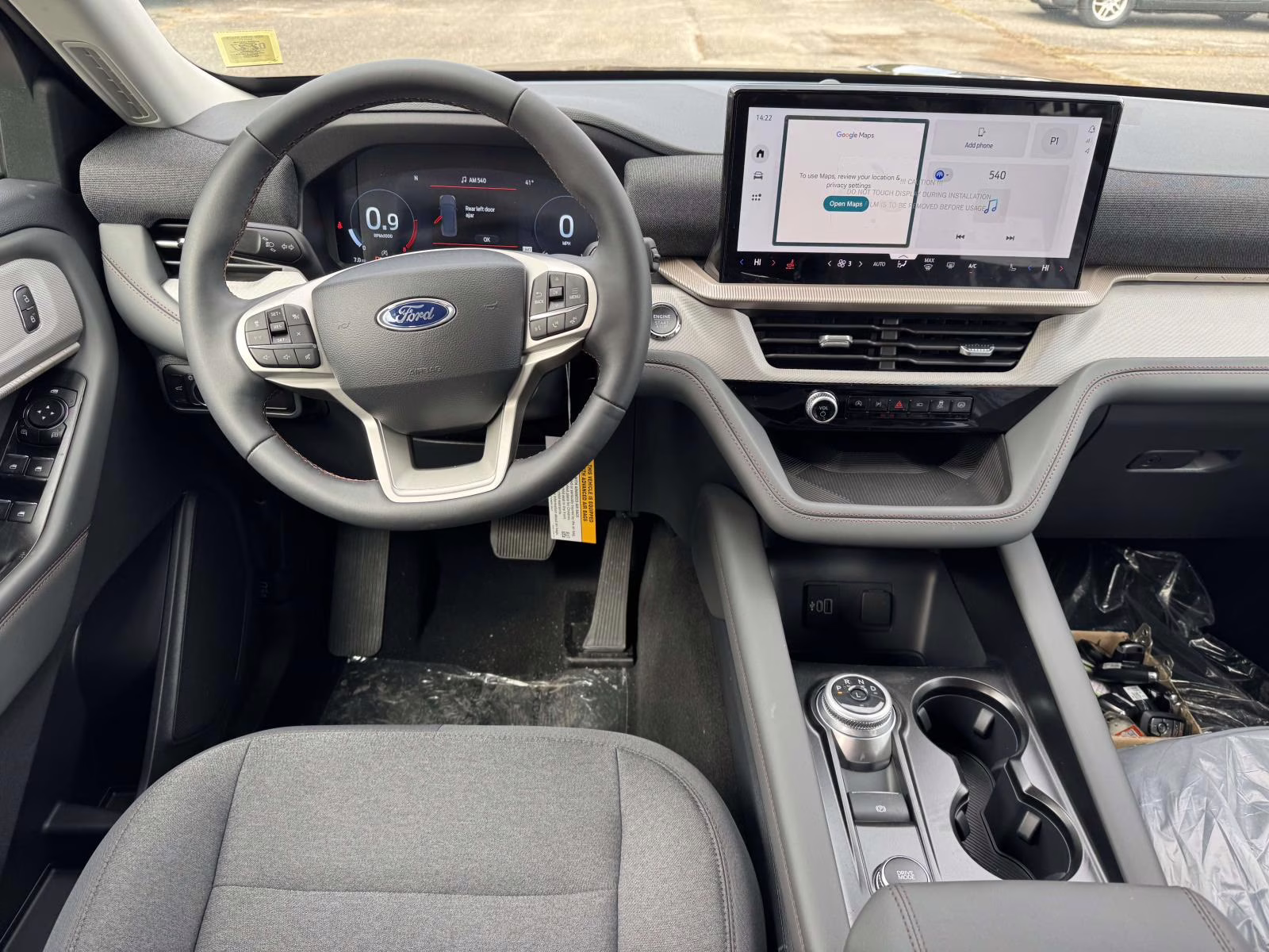 2026 Agate Black Metallic Ford Explorer Active w/200A Pkg 4WD 4X4 SUV