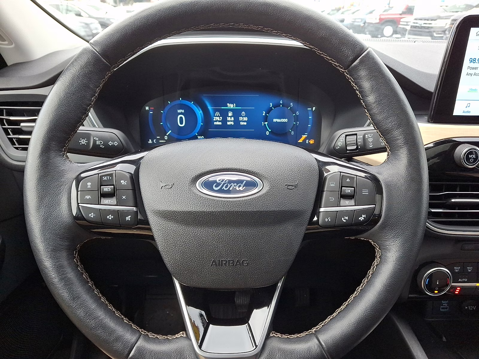 2022 Atlas Blue Metallic - B3 Ford Escape Titanium AWD