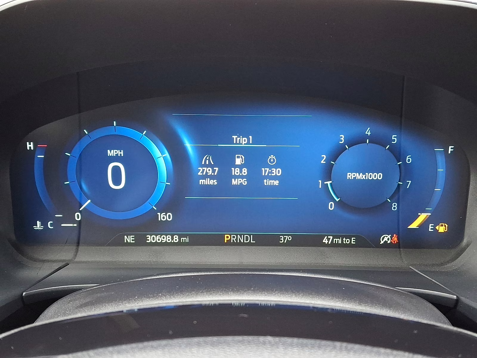 2022 Atlas Blue Metallic - B3 Ford Escape Titanium AWD