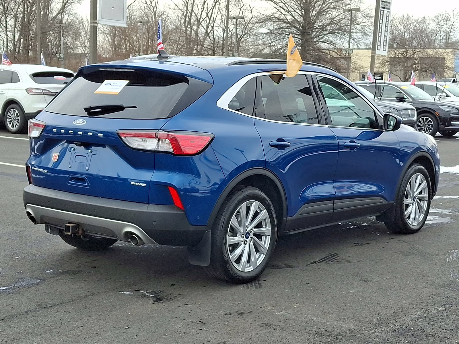 2022 Atlas Blue Metallic - B3 Ford Escape Titanium AWD