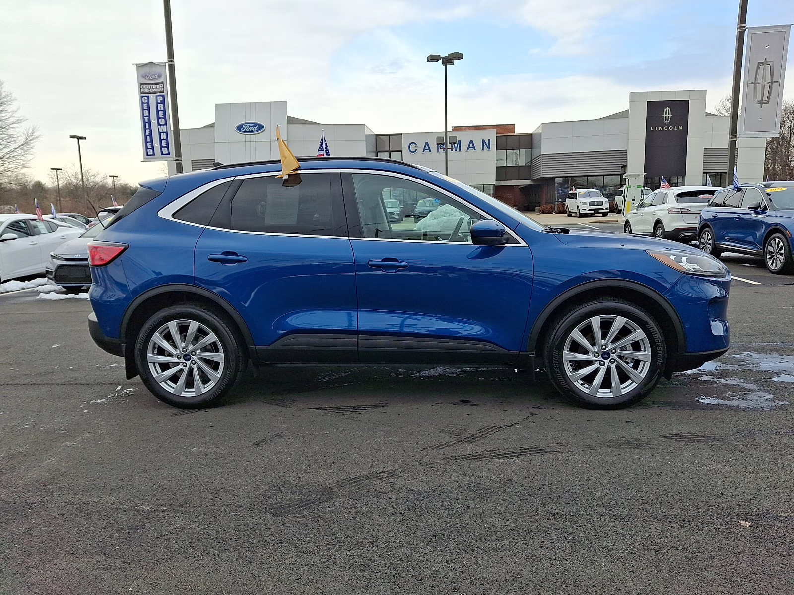 2022 Atlas Blue Metallic - B3 Ford Escape Titanium AWD
