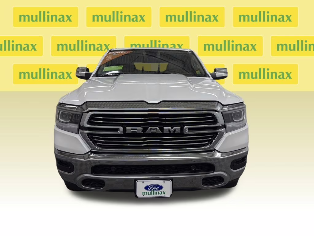 2019 Ivory White Tri-Coat Pearlcoat Ram 1500 Laramie RWD Truck