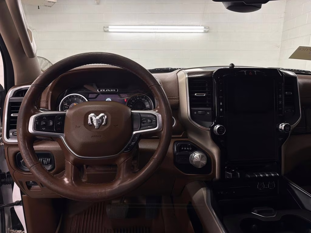 2019 Ivory White Tri-Coat Pearlcoat Ram 1500 Laramie RWD Truck