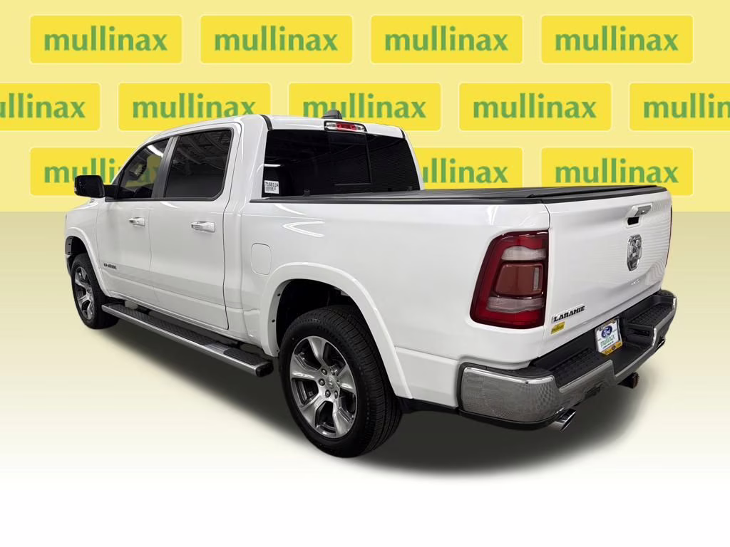 2019 Ivory White Tri-Coat Pearlcoat Ram 1500 Laramie RWD Truck