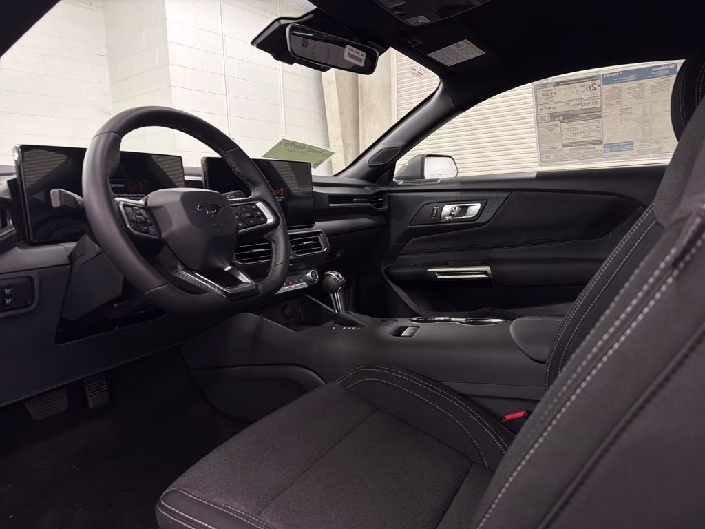 2026 CARBONIZED GRAY Ford Mustang EcoBoost RWD Coupe