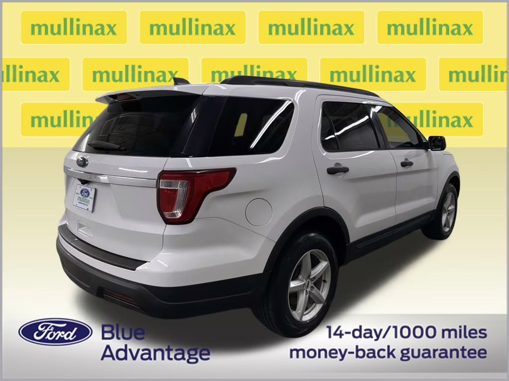 2019 Oxford White Ford Explorer Base FWD SUV