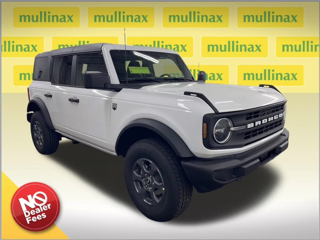 2025 White Ford Bronco Big Bend 4X4 SUV