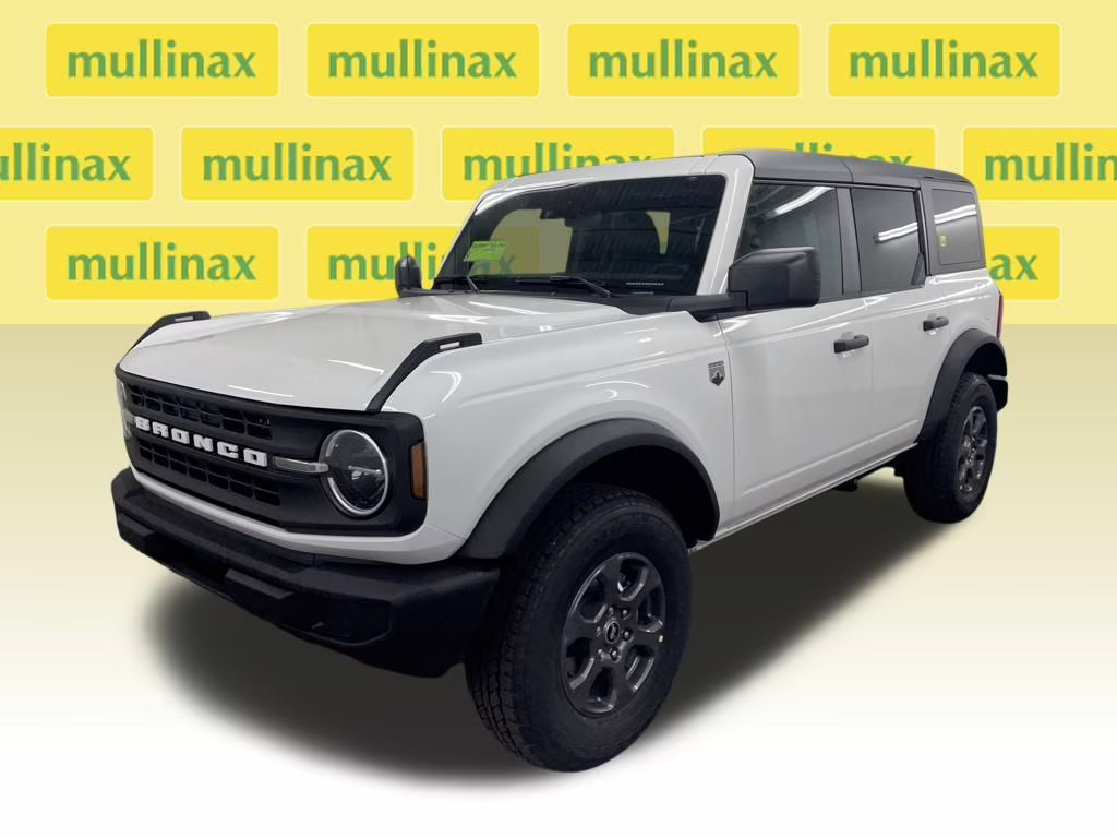 2025 White Ford Bronco Big Bend 4X4 SUV