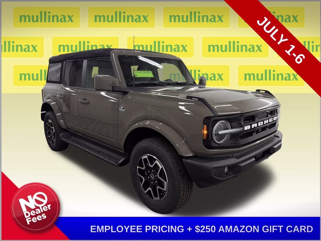 2025 MARSH GRAY Ford Bronco Outer Banks 4X4 SUV