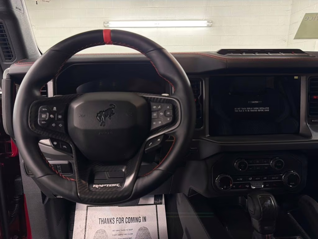 2025 RUBY RED TNTD Ford Bronco Raptor 4X4 SUV