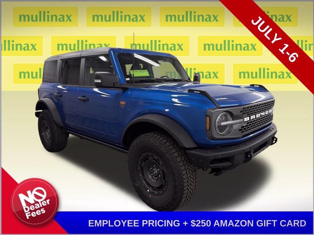 2025 VELOCITY BLUE Ford Bronco Badlands 4X4 SUV