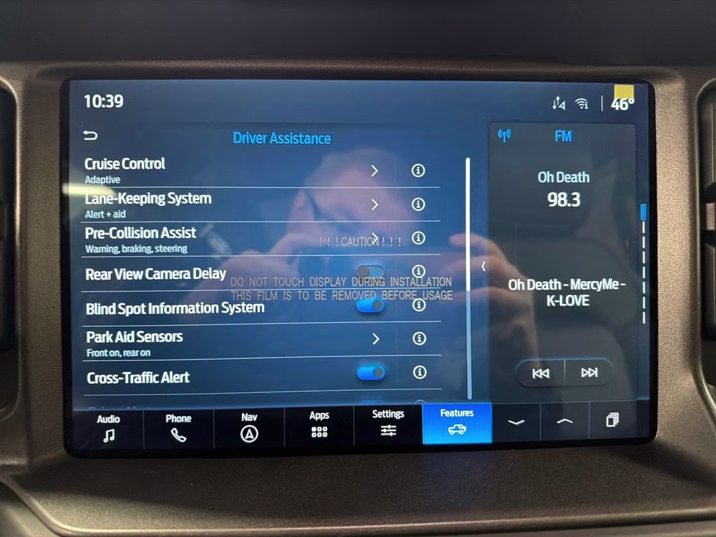 2025 VELOCITY BLUE Ford Bronco Badlands 4X4 SUV