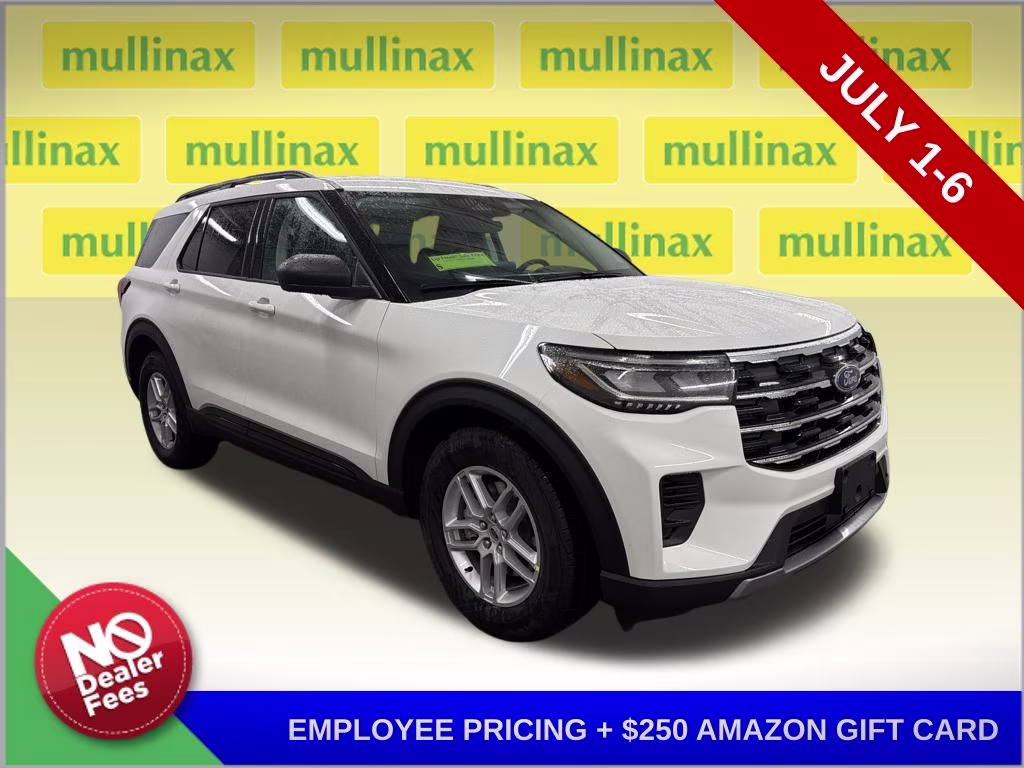 2026 STAR WHITE TRI-COAT Ford Explorer Active RWD SUV