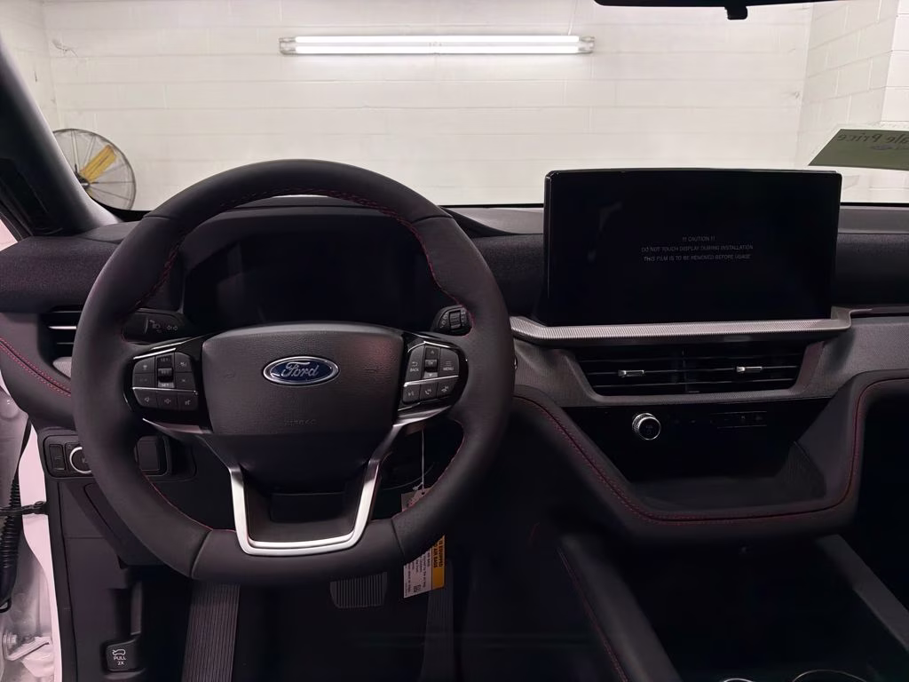 2026 STAR WHITE TRI-COAT Ford Explorer ST-Line RWD SUV