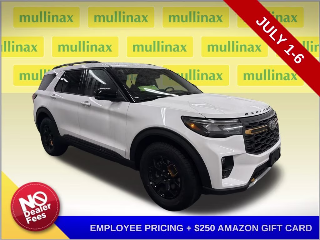 2026 STAR WHITE TRI-COAT Ford Explorer Tremor 4X4 SUV
