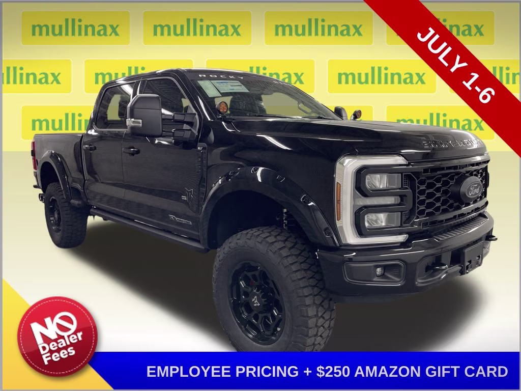 2026 AGATE BLACK Ford Super Duty F-250 SRW XLT Rocky Ridge 4X4 Truck