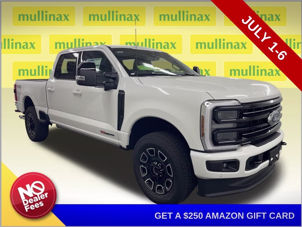 2026 STAR WHITE Ford Super Duty F-350 SRW Platinum 4X4 Truck