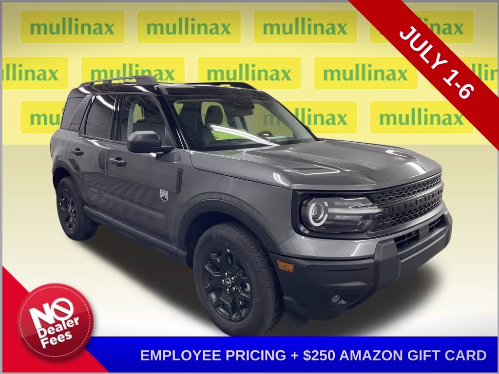 2025 CARBONIZED GRAY Ford Bronco Sport Big Bend 4X4 SUV