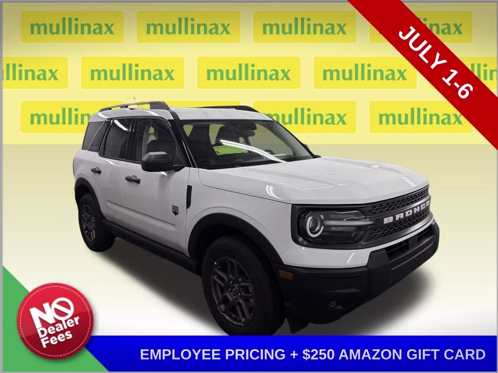2025 OXFORD WHITE Ford Bronco Sport Big Bend 4X4 SUV