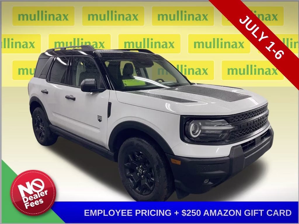 2025 OXFORD WHITE Ford Bronco Sport Big Bend 4X4 SUV