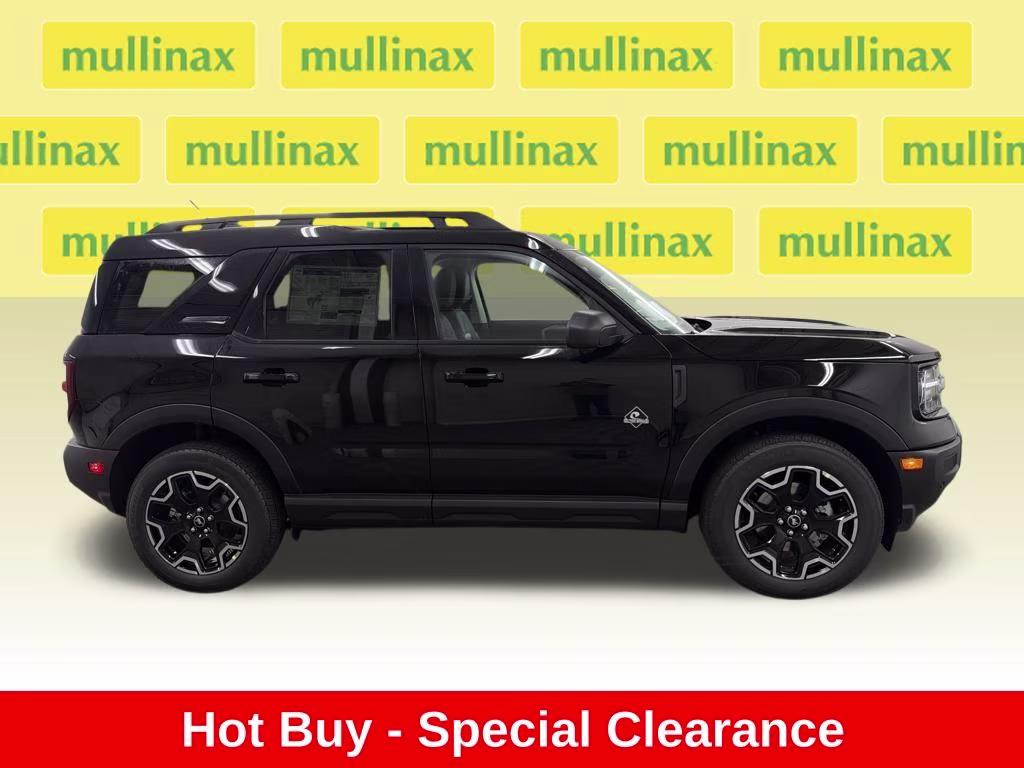 2025 SHADOW BLACK Ford Bronco Sport Outer Banks 4X4 SUV