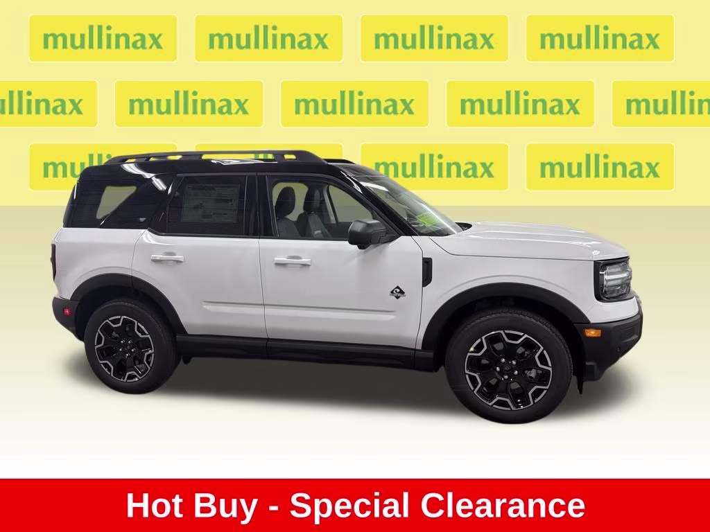 2025 OXFORD WHITE Ford Bronco Sport Outer Banks 4X4 SUV