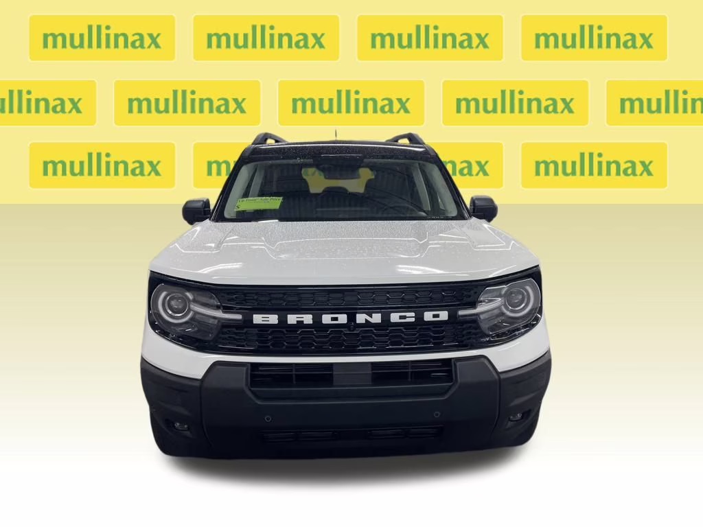 2025 OXFORD WHITE Ford Bronco Sport Outer Banks 4X4 SUV