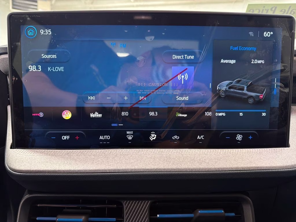 2026 AZURE GRAY TC Ford Maverick XLT FWD Truck