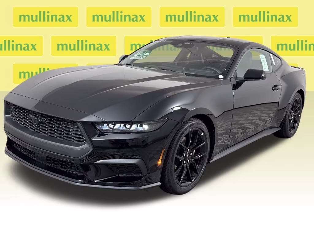 2026 Shadow Black Ford Mustang EcoBoost RWD Coupe