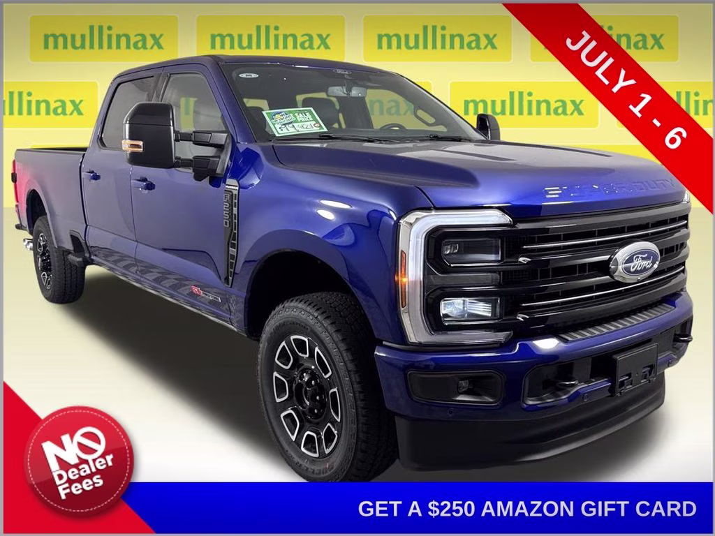 2026 Argon Blue Metallic Ford Super Duty F-250 SRW Platinum 4X4 Truck