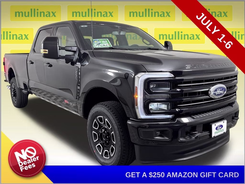2026 AGATE BLACK Ford Super Duty F-250 SRW Platinum 4X4 Truck
