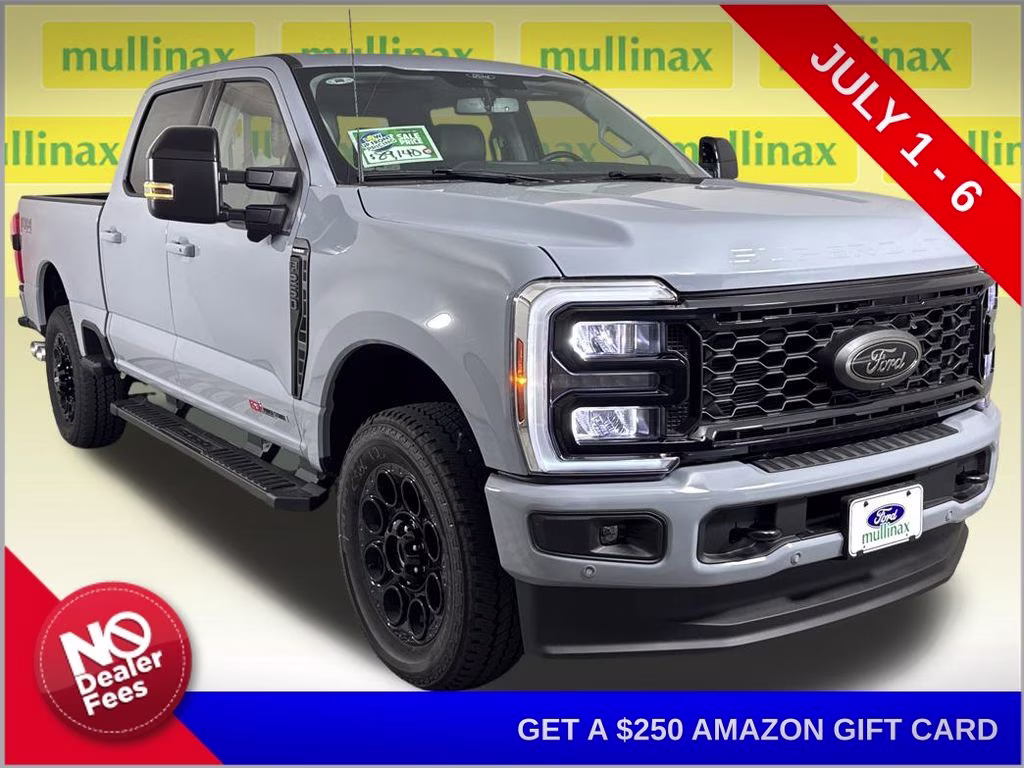 2026 Glacier Gray Metallic Tri-Coat Ford Super Duty F-250 SRW Lariat 4X4 Truck