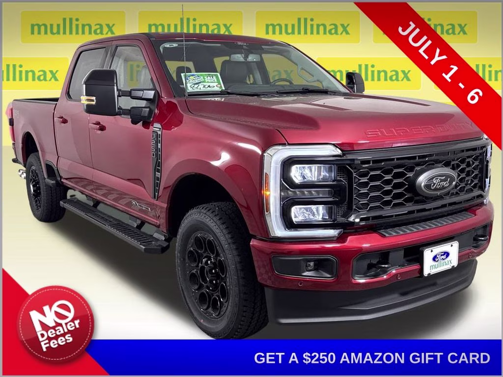 2026 Ruby Red Metallic Tinted Clearcoat Ford Super Duty F-250 SRW Lariat 4X4 Truck