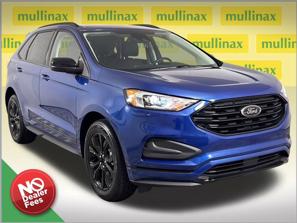2024 Atlas Blue Metallic Ford Edge SE AWD SUV