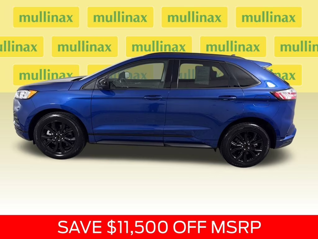 2024 Atlas Blue Metallic Ford Edge SE AWD SUV