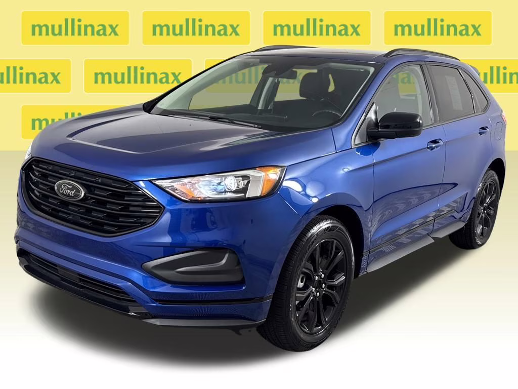 2024 Atlas Blue Metallic Ford Edge SE AWD SUV