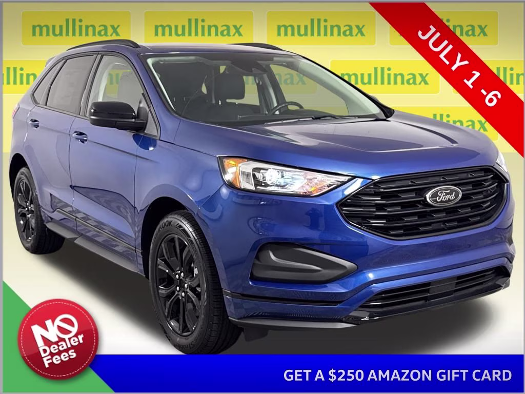 2024 Blue Metallic Ford Edge SE AWD SUV