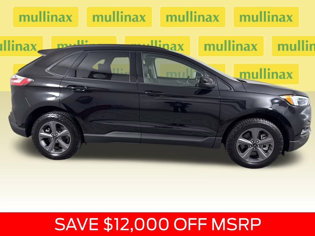 2024 Agate Black Metallic Ford Edge SEL AWD SUV