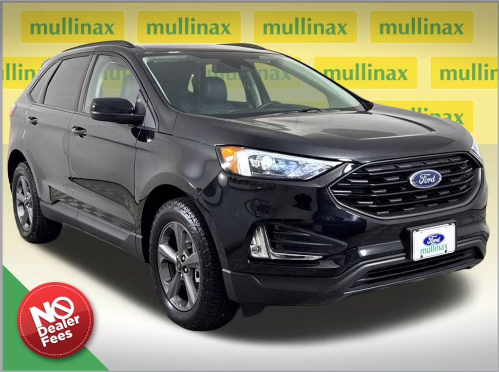 2024 Agate Black Metallic Ford Edge SEL AWD SUV
