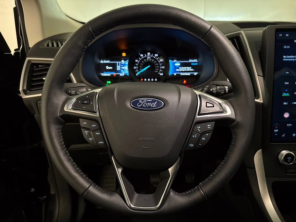 2024 Agate Black Metallic Ford Edge SEL AWD SUV