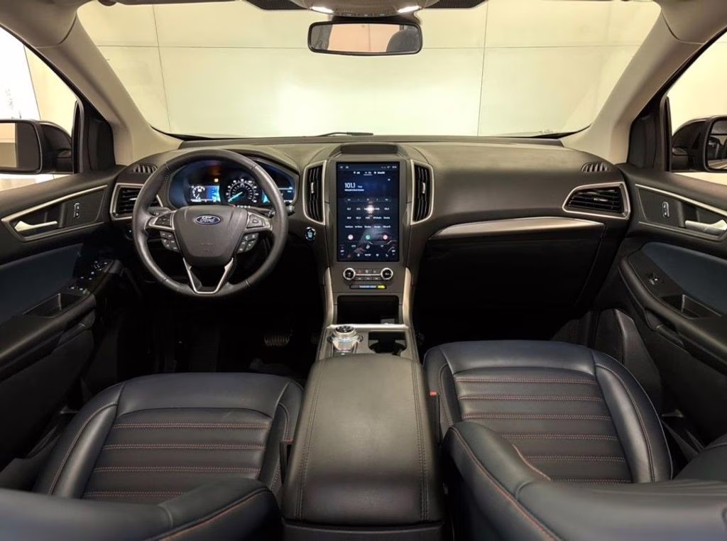 2024 Agate Black Metallic Ford Edge SEL AWD SUV