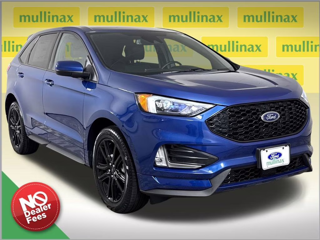 2024 Atlas Blue Metallic Ford Edge ST Line AWD SUV